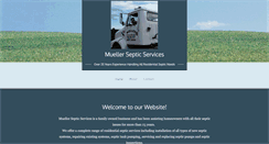 Desktop Screenshot of muellersepticservices.com